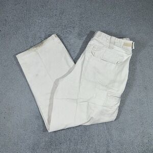 Y2k Arizona Khaki Cargo Pants Size 34x29